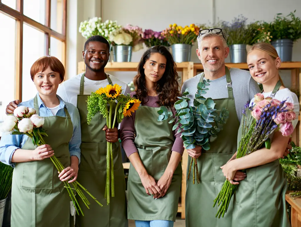 Ons floristiek studio team